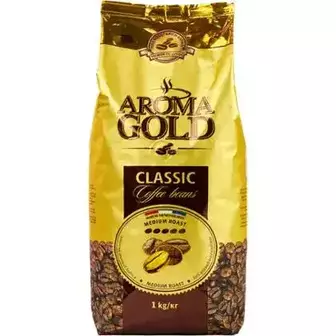 Кава Aroma Gold зернова Classic 1 кг