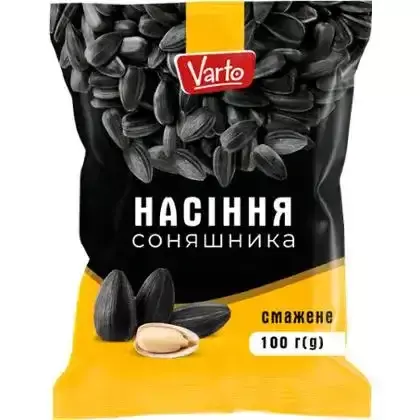 Насіння соняшника Varto смажене 100 г