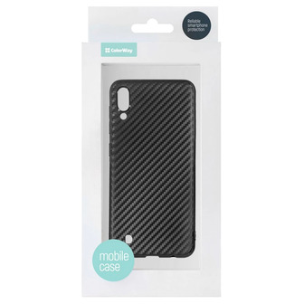 Чохол ColorWay TPU Сarbon Samsung M10, black