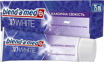 Зубна паста Blend-a-med 3D White Класична свіжість 75 мл