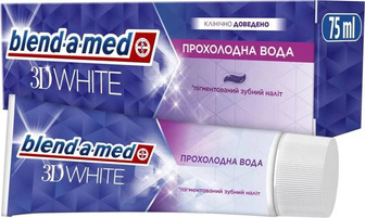 Зубна паста Blend-a-med 3D White Прохолода води 75 мл