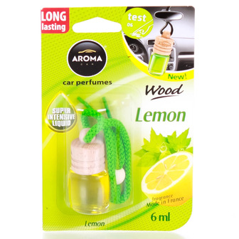 Освіжувач повітря AROMA WOOD Lemon)“LONG LASTING ” (6 мл)