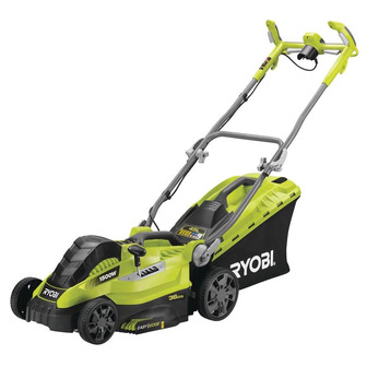 Газонокосарка Ryobi RLM15E36H електрична, 1500Вт, 36см, EasyEdge, 20-70 мм, 45л